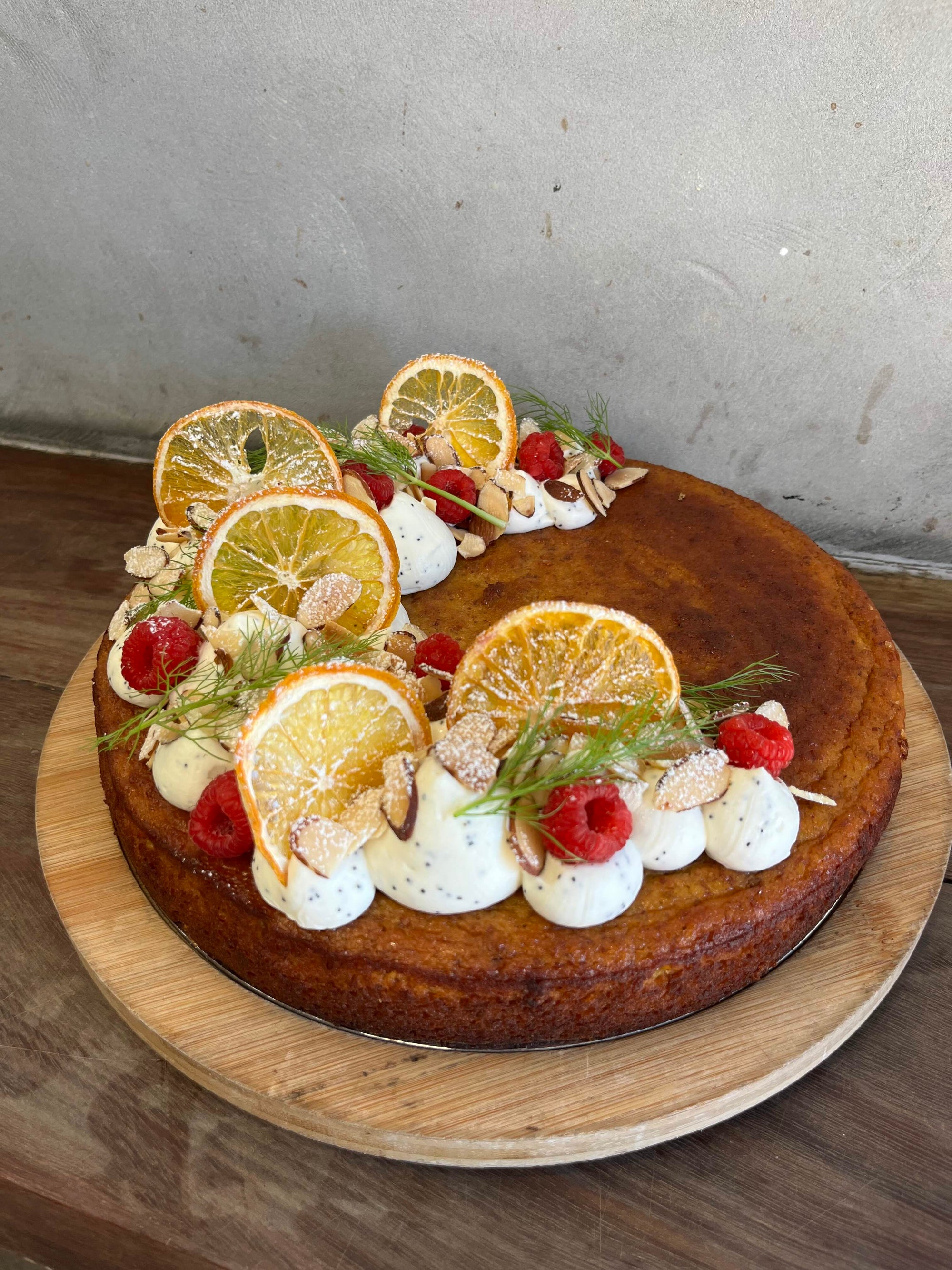 Orange and poppy seed